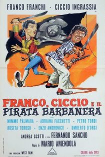 دانلود دوبله فارسی فیلم Franco, Ciccio e il pirata Barbanera 1969