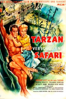 دانلود دوبله فارسی فیلم Tarzan and the Lost Safari 1957